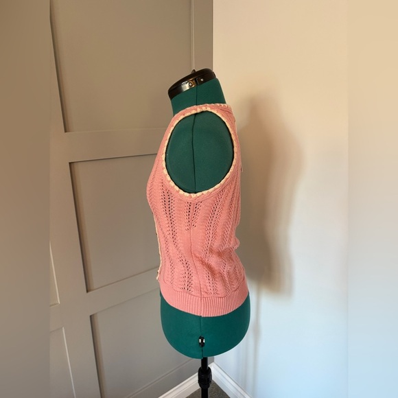 NWT HEARTLOOM 100% Cotton Knit Vest - Picture 3 of 11